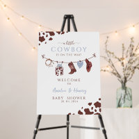 Cowboy Wild West Rodeo Western Boy Baby Shower