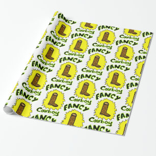Cowboy Wrapping Paper
