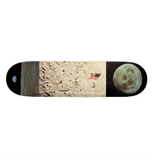 Cowboyanapolis 500 Space Race Wooden Ticket Skateboard
