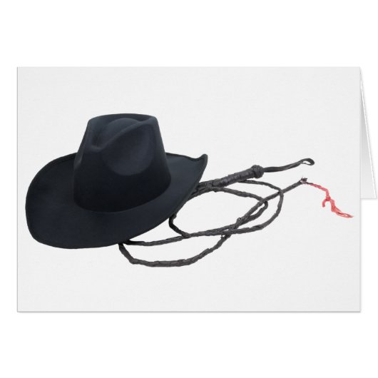 CowboyHatWhip090309 Cards (Front Horizontal)