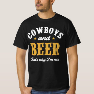 Cowboys And Beer T-Shirt