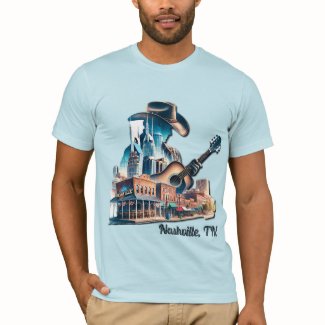 Cowboys and Country Music In Nashville, TN T-Shirt