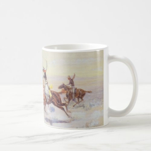 Cowboys from the Bar Triangle by CM Russell Coffee Mug