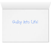 cowboys Gallop Into Life Cards (Inside Horizontal (Bottom))