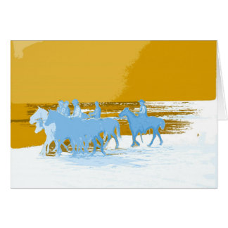 cowboys Gallop Into Life Cards