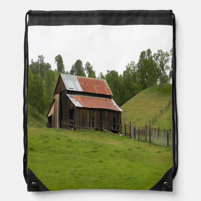 Cowboy's Memories..... Drawstring Bag (Front)