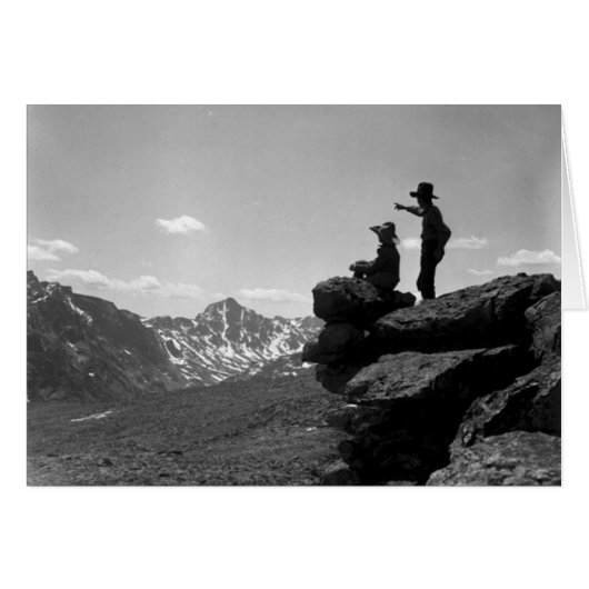 Cowboys on Cliff Cards (Front Horizontal)