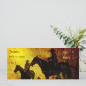 Cowboys on Horseback 2012 Calendar Bookmark (Standing Front)