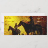 Cowboys on Horseback 2012 Calendar Bookmark (Front)