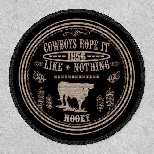 Cowboys Rope it like nothing B Patch