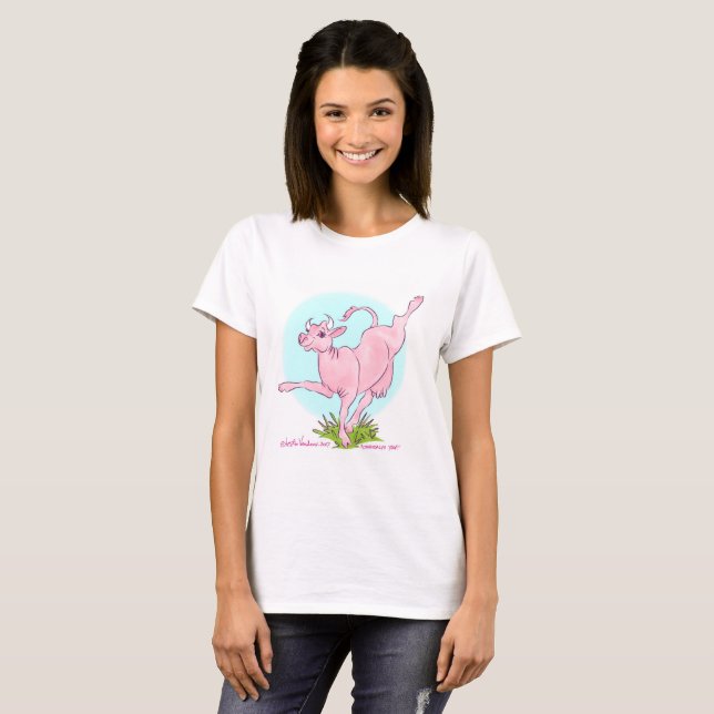 Cowdalini Yoga T-Shirt (Front Full)