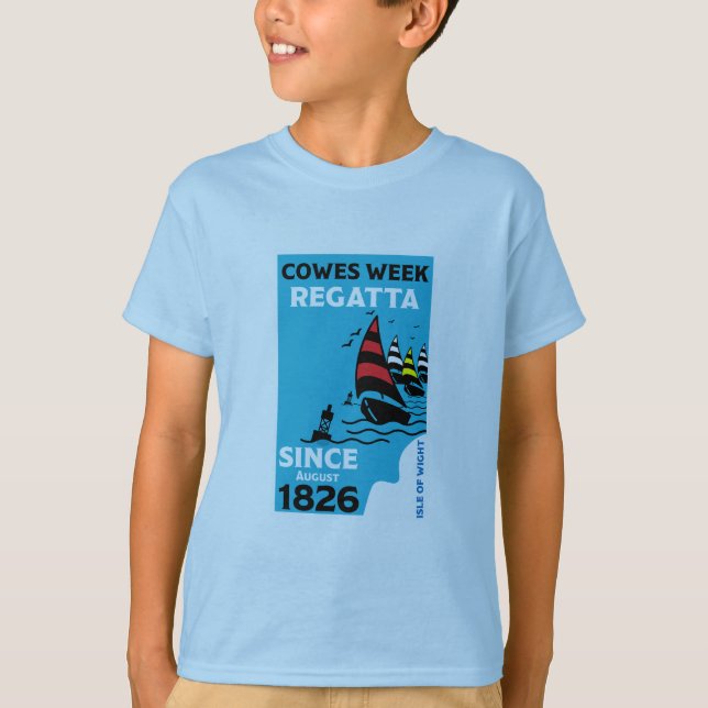 Cowes Isle Of White Yacht Regatta T-Shirt (Front)