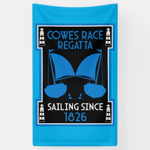 Cowes Isle of Wight Yacht Regatta Banner