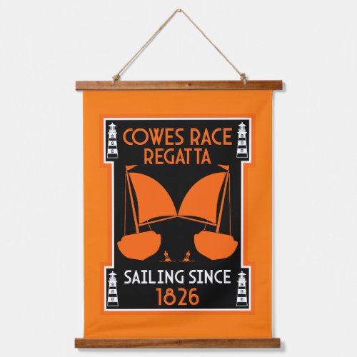 Cowes Isle of Wight Yacht Regatta Hanging Tapestry