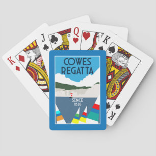 Cowes Isle of Wight Yacht Regatta Poker Cards