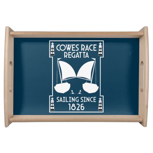 Cowes Isle of Wight Yacht Regatta Serving Tray