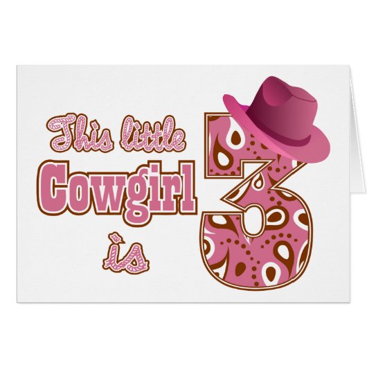 Cowgirl 3rd Birthday (Front Horizontal)