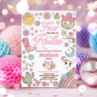 Cowgirl 4th Birthday Four The Love Of Rodeo Party