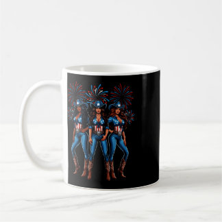 Cowgirl 4th Of July Boots On The Ground Western So Coffee Mug