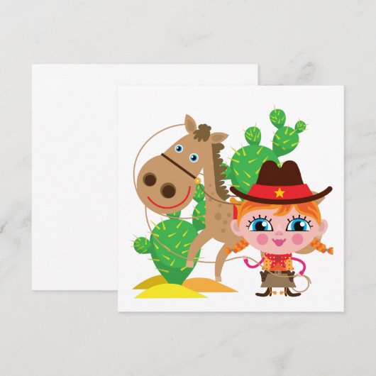 Cowgirl and Horse (Front/Back)