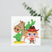 Cowgirl and Horse (Standing Front)