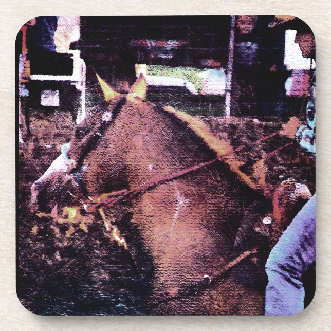 Cowgirl and Horse Coaster (Front)