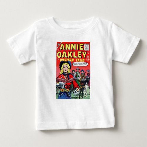 Cowgirl Annie Oakley Baby T_Shirt