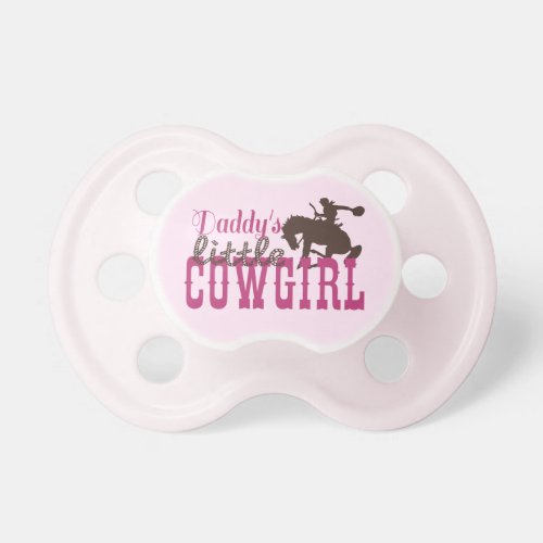 Cowgirl Baby and Toddler Clothes Pacifier