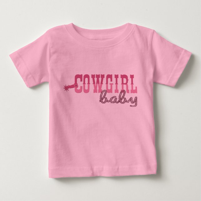Cowgirl Baby Baby T-Shirt (Front)