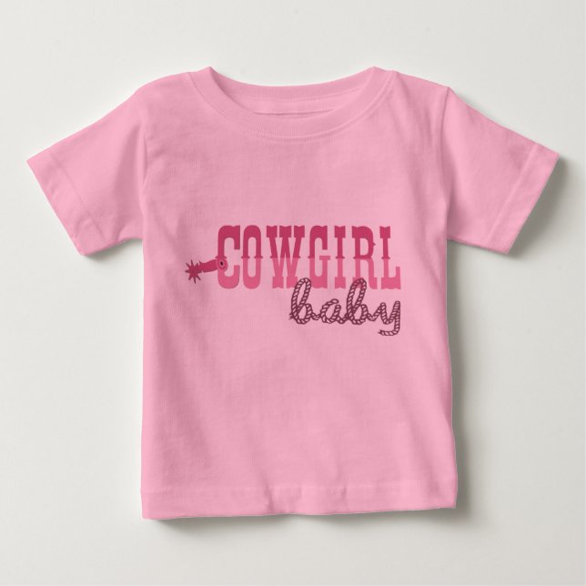 Cowgirl Baby T-Shirt (Front)
