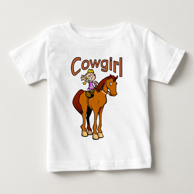 Cowgirl Baby T-Shirt (Front)