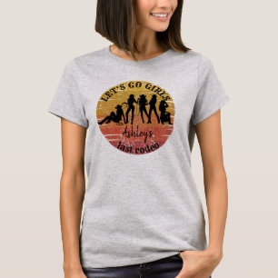 Cowgirl bachelorette bridal party personalized  T-Shirt