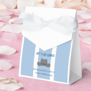 Cowgirl Bachelorette Party Favor Boxes