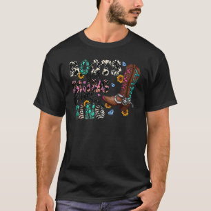 Cowgirl Boots And Bling Before Ring Gemstone Weste T-Shirt