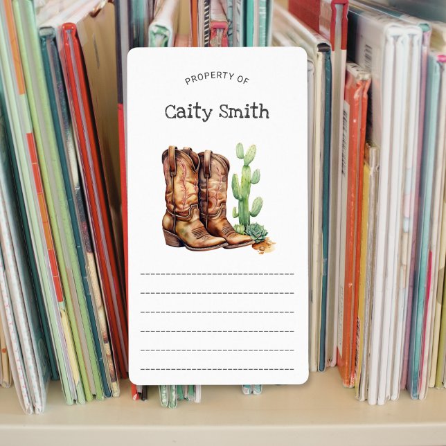 Cowgirl Boots cactus property of  Label (Creator Uploaded)