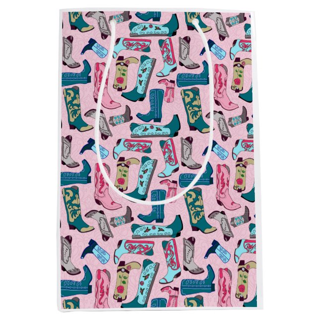 Cowgirl boots Gift Bag (Front)