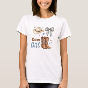 Cowgirl Boots Women's T-Shirt, Western Cowgirl T-Shirt