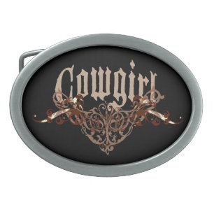 Cowgirl Buckle Belt Buckle