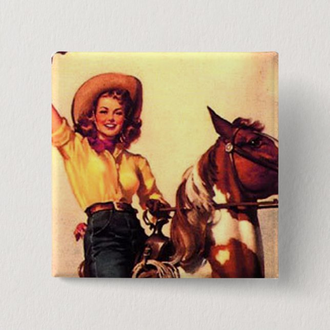 Cowgirl Button (Front)