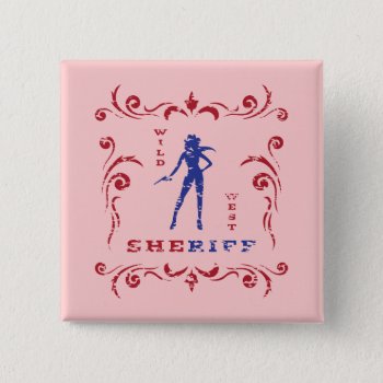 Cowgirl Button by LVMENES at Zazzle