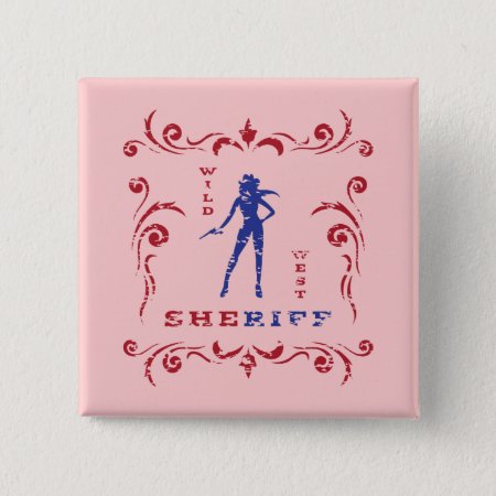 Cowgirl Button
