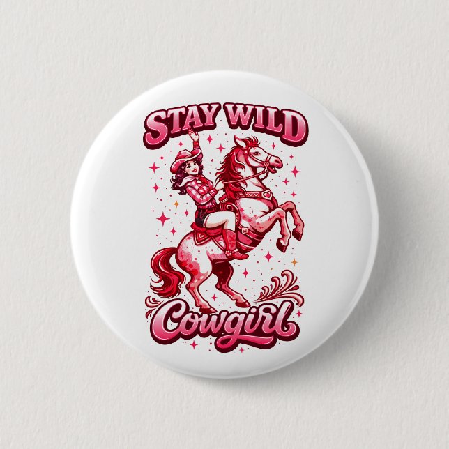 Cowgirl Button (Front)