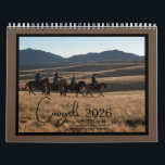 Cowgirl calendar<br><div class="desc">A 2026 calendar showcasing cowgirls with their horse. I photographed each of these cowgirls at both the Cottonwood Ranch in Nevada and Powderhorn Ranch in Wyoming.</div>