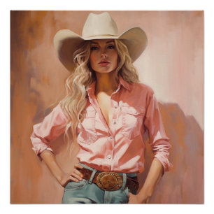 Cowgirl Chic: Cowgirl Wall Art