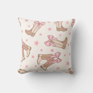 Cowgirl Chic Throw Pillow