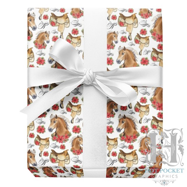 Cowgirl Christmas Wrapping Paper (Creator Uploaded)
