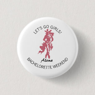 Cowgirl Crew Bachelorette Bash Button