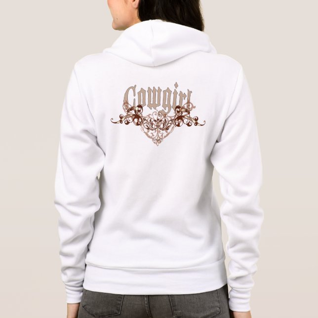 Cowgirl (Dark) Jacket Hoodie (Back)