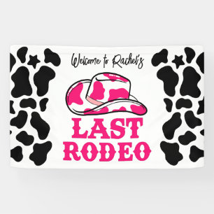 Cowgirl Disco Last Rodeo Bachelorette Banner