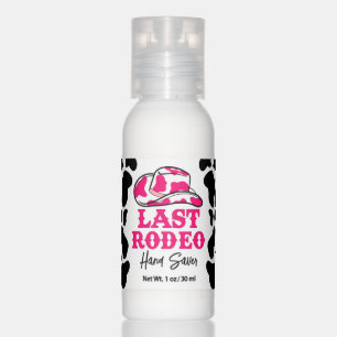 Cowgirl Disco Last Rodeo Bachelorette Hand Lotion